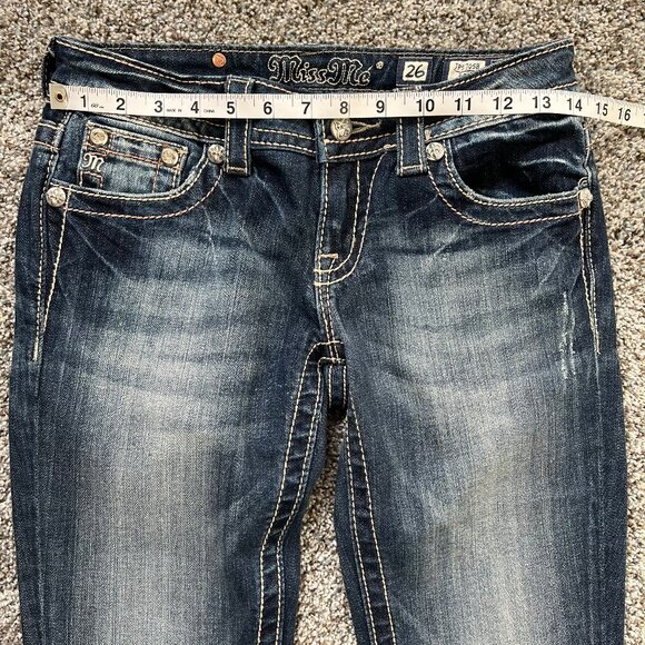 NEW LISTING: Miss Me Jeans, women's size 26, boot cut - Picture 13 of 16